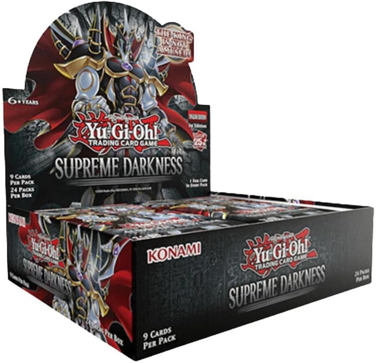 YuGiOh Supreme Darkness Trading Card Game 1st Edition Booster Box - 24 Packs