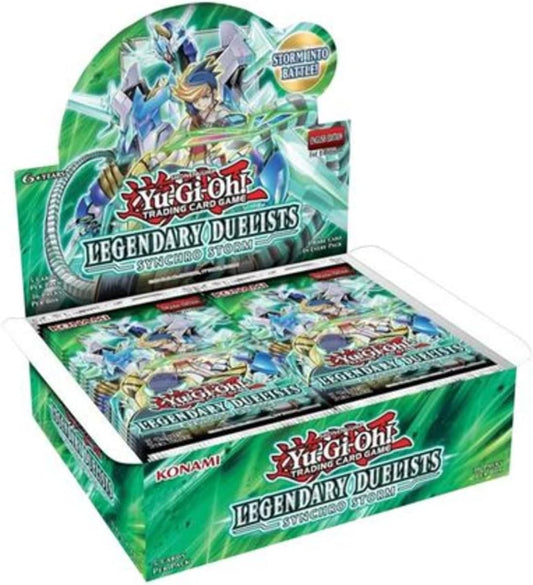 Yu-Gi-Oh! Yugioh Legendary Duelists Synchro Storm Booster Box - 36 Packs