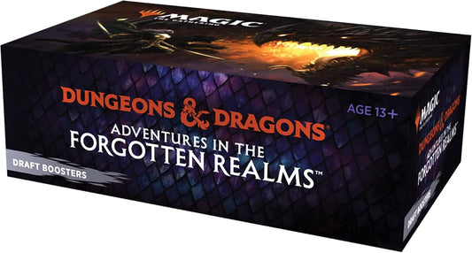 Magic: The Gathering Adventures in the Forgotten Realms Draft Booster Box | 36 Packs (540 Magic Cards)