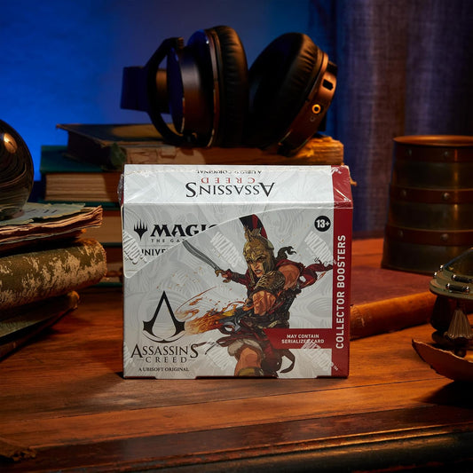 Magic: The Gathering - Assassin’s Creed Collector Booster Box | 12 Collector Boosters (10 Cards in Each Pack) | Collectible Trading Card Game for Ages 13+
