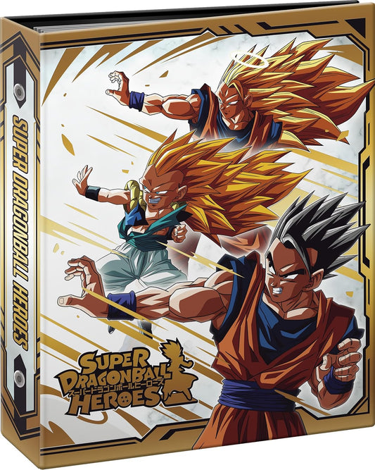 BANDAI Super Dragon Ball Heroes Official 4 Pocket Binder Set - Majin Buu Hen