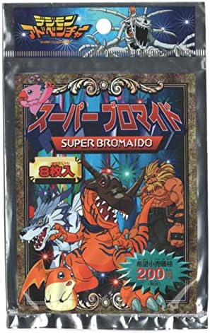 BANDAI NAMCO Entertainment Digimon Super Bromaido Oversized Trading Card Pack (8 Cards)
