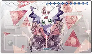 New DTCG Duel Playmat Digimon Diaboromon Trading Card Game TCG CCG Mat Pad + Free Bag (ZD002-300-SM)