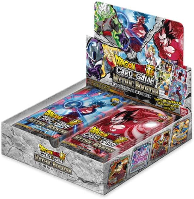 Last Level- Dragon Ball TCG Envelopes Archive MB-01 (24) English Board Games, Multicolor (TCGDB2594421)