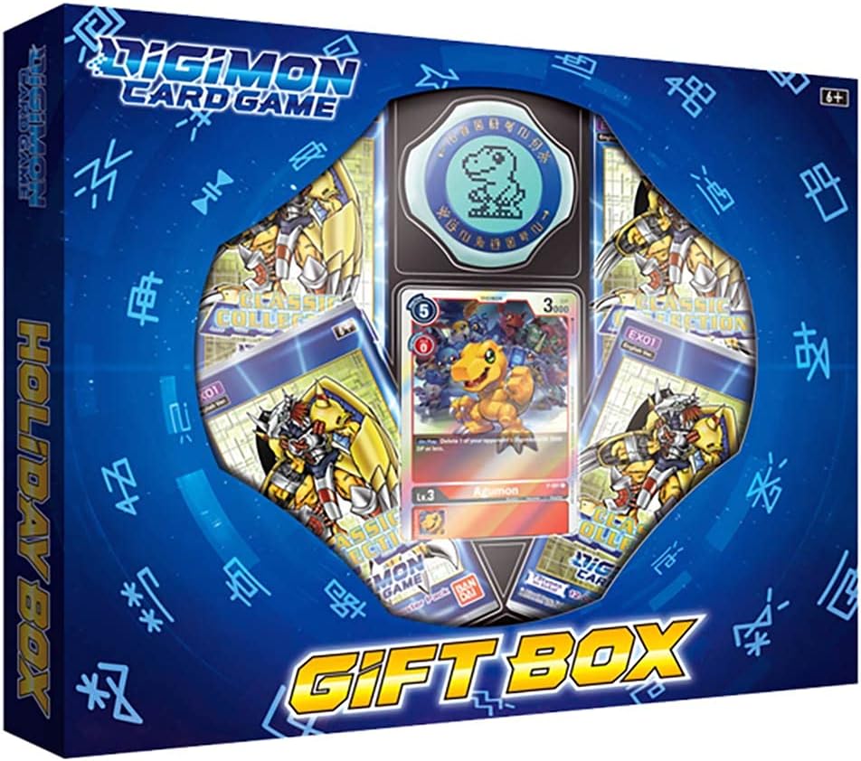 Bandai | Digimon Classic Gift Box | Card Game | Ages 6+ | 2 Players | 10+ Minutes Playing Time