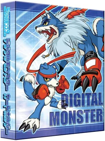 Digimon Collectible Card Game Carddass 4 Pocket Binder Portfolio Digital Monster Japanese