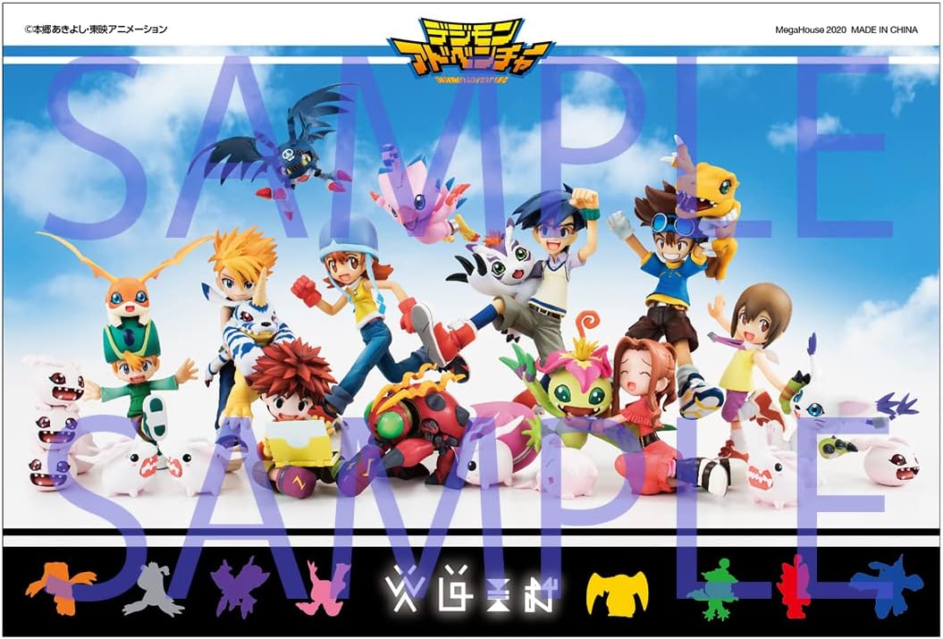 Megahouse - Digimon - Digimon Adventure, Digicolle Mix Figure Set (Complete Set with Gift)