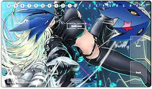 New DTCG Duel Playmat Digimon Diaboromon Trading Card Game TCG CCG Mat Pad + Free Bag (ZD002-300-SM)