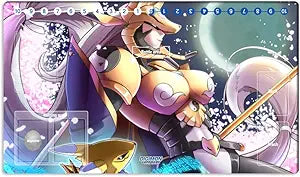 New DTCG Duel Playmat Digimon Ladydevimon Trading Card Game TCG CCG Mat Pad + Free Bag (ZD002-108-SM)