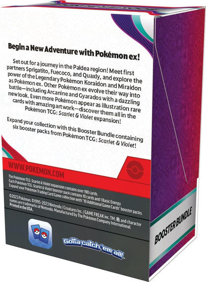 Pokemon TCG: Scarlet & Violet - Paldea Evolved Booster Bundle
