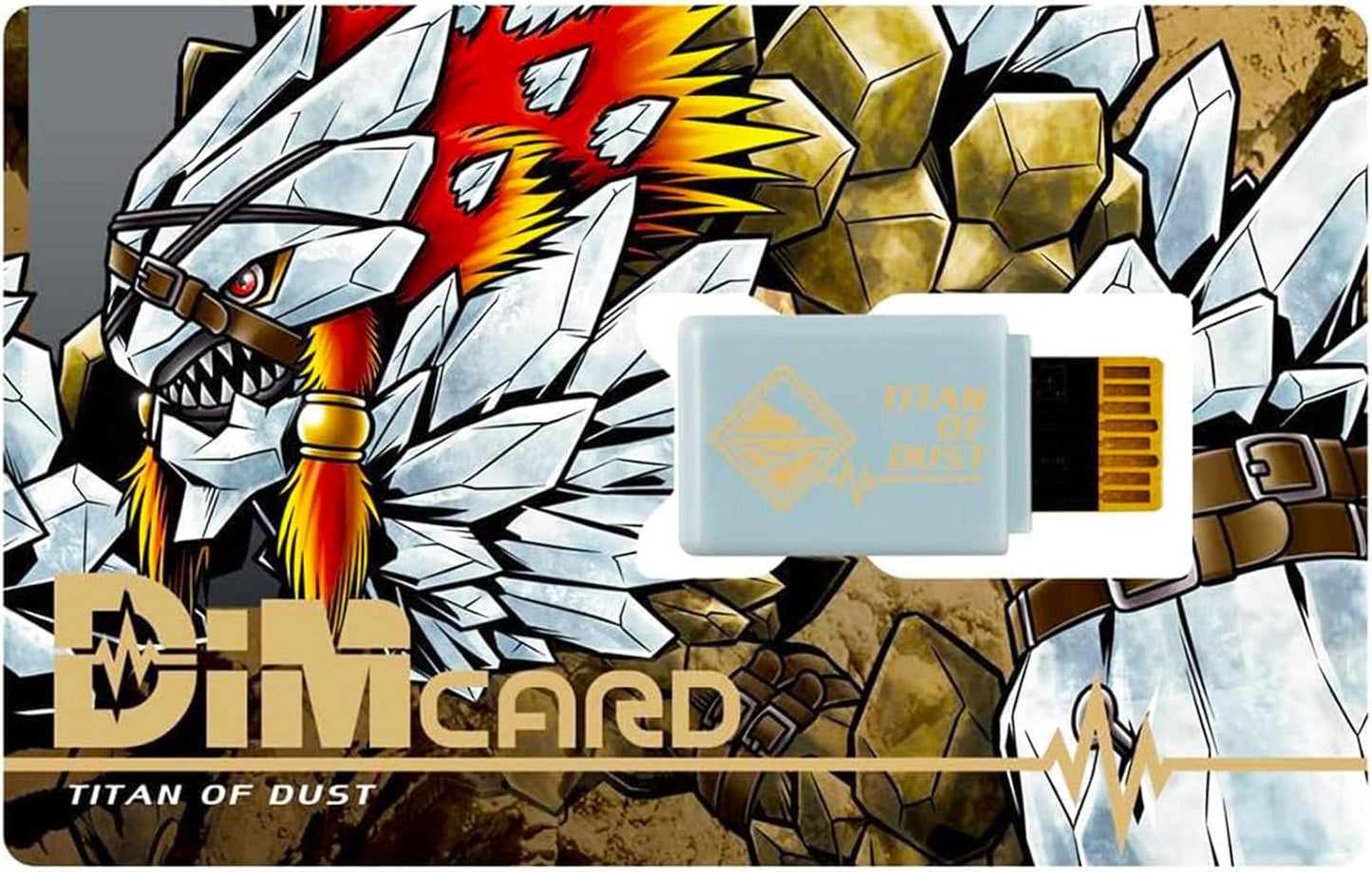 Digimon Dim Card Pack - Bundle with Vital Hero Cards Including Hermit in The Jungle, Nu Metal Empire, Volcanic Beat, Blizzard Fang, Infinite Tide, Titan of Dust Plus Bookmark | Digimon Dim Cards