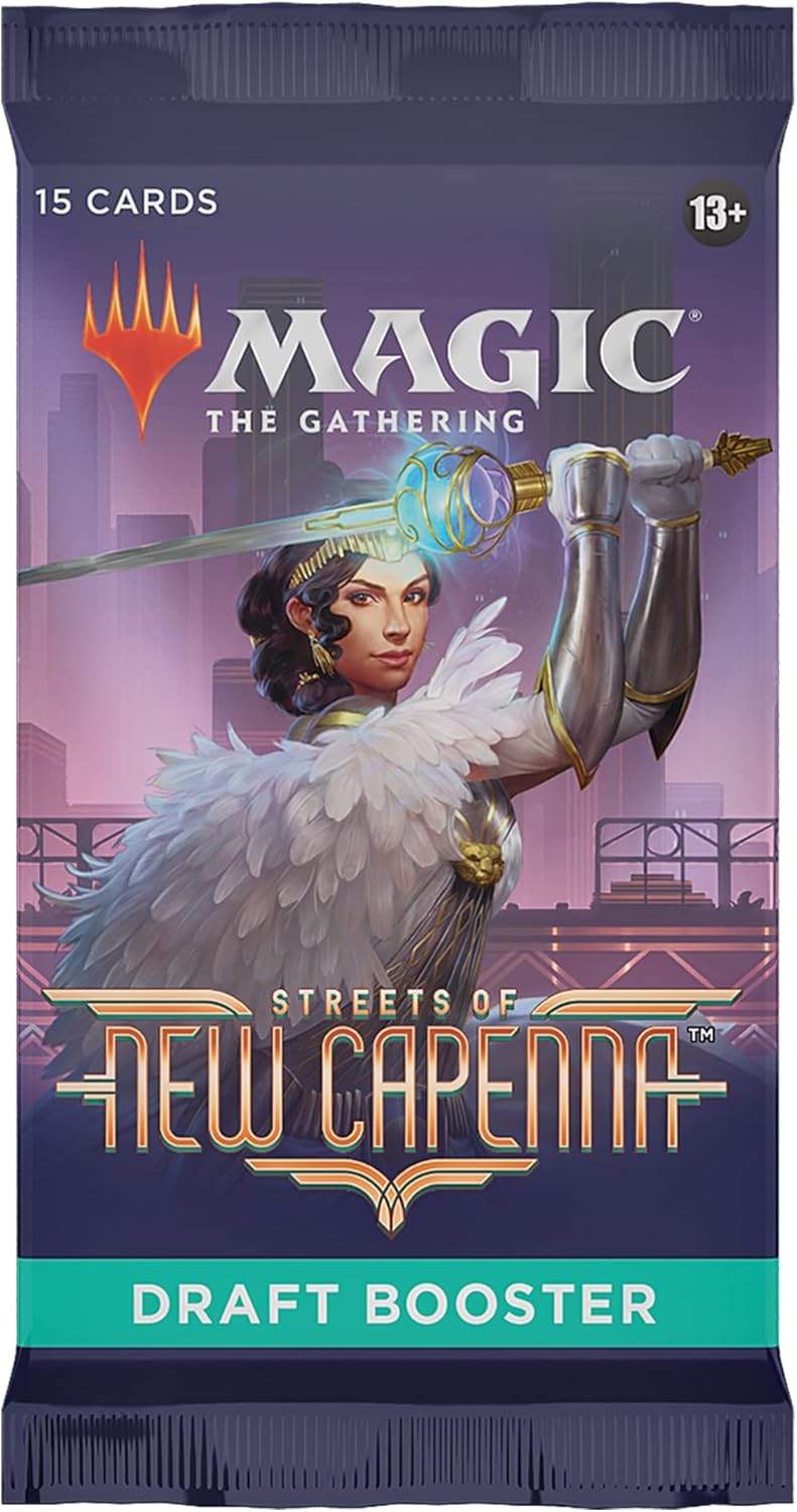 Magic: The Gathering Streets of New Capenna Draft Booster | 15 Magic Cards