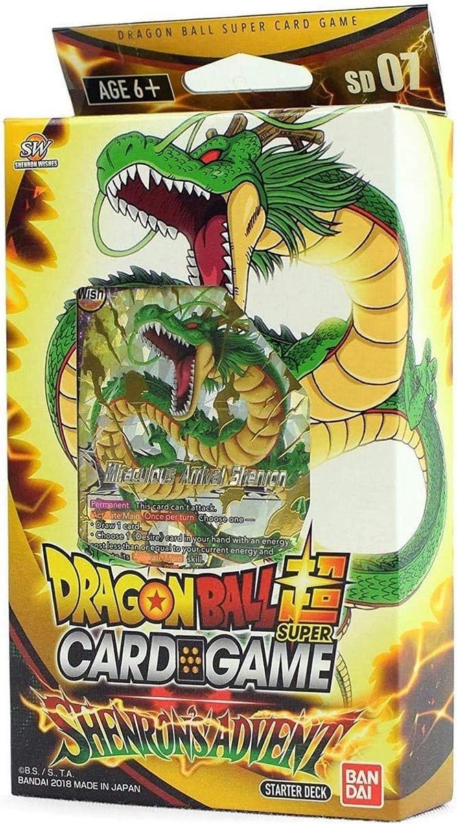 BANDAI BCLDBST1237 Dragon Ball Super Card Game: Starter Deck-Shenron's Advent