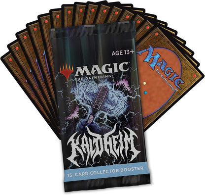 Magic: The Gathering Kaldheim Collector Booster Box | 12 Packs (180 Magic Cards)