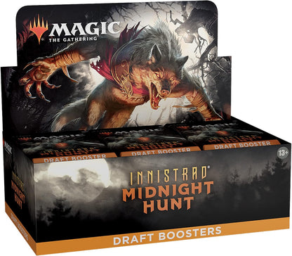 Magic: The Gathering Innistrad: Midnight Hunt Draft Booster Box | 36 Packs (540 Magic Cards)