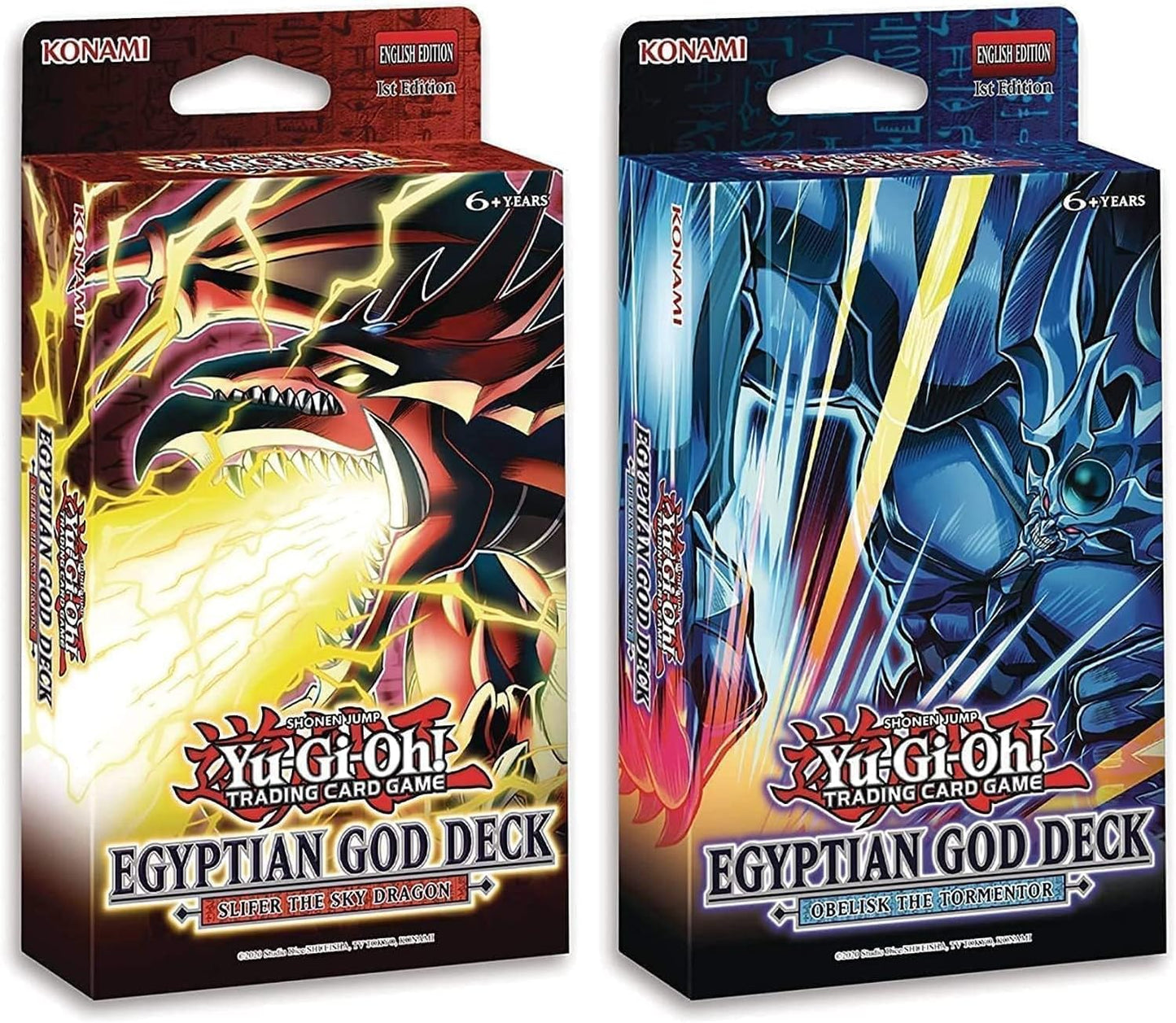 Yu-Gi-Oh! TCG: Egyptian God Decks: Slifer The Sky Dragon, Obelisk The Tormentor