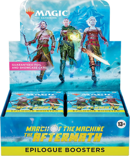 Magic: The Gathering March of the Machine: The Aftermath Epilogue Booster Box | 24 Packs (120 Magic Cards)