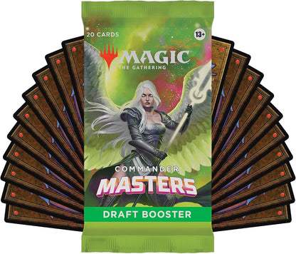 Magic: The Gathering Commander Masters Draft Booster Box - 24 Packs (480 Cards)