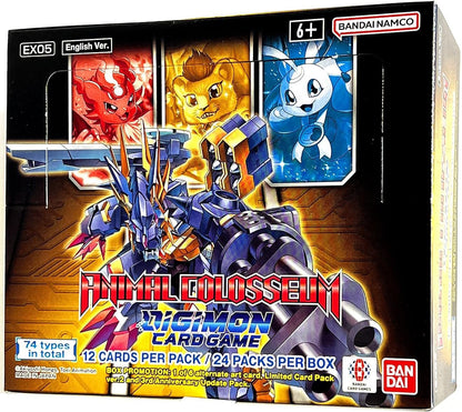 DIGIMON CARD GAME: ANIMAL COLOSSEUM BOOSTER BOX [EX05]