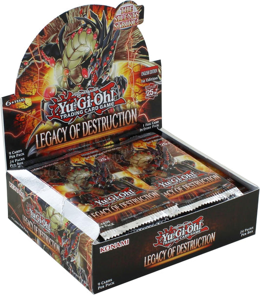 KONAMI YU-GI-OH CCG: Booster Box: Legacy of Destruction