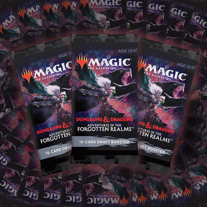 Magic: The Gathering Adventures in the Forgotten Realms Draft Booster Box | 36 Packs (540 Magic Cards)