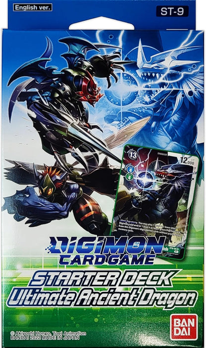 Bandai | Digimon Card Game: Starter Deck - Ancient Dragon ST9 | Card Game | Ages 6+ | 2 Players | 10 Minutes Playing Time, Multicolor,1. Starter Decks,BCL2611042